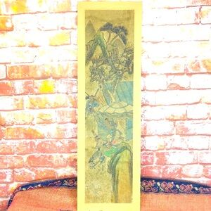 Antique  Framed Japanese Woodblock Print